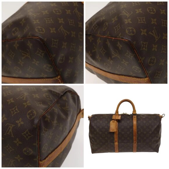 LOUIS VUITTON Monogram Keepall Bandouliere 50 Boston Bag - Picture 11 of 15